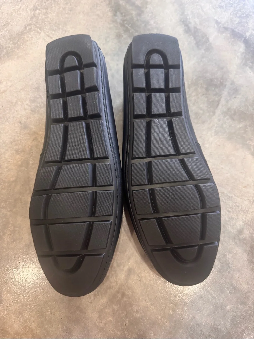 Coach Men's Charcoal Signature Canvas Penny Loafers